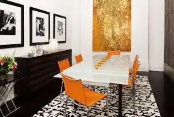 漂亮的廚房裝飾，黑白兩種顏色