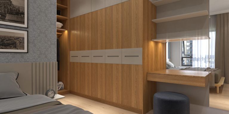 衣柜顏色如何與臥室空間相匹配？