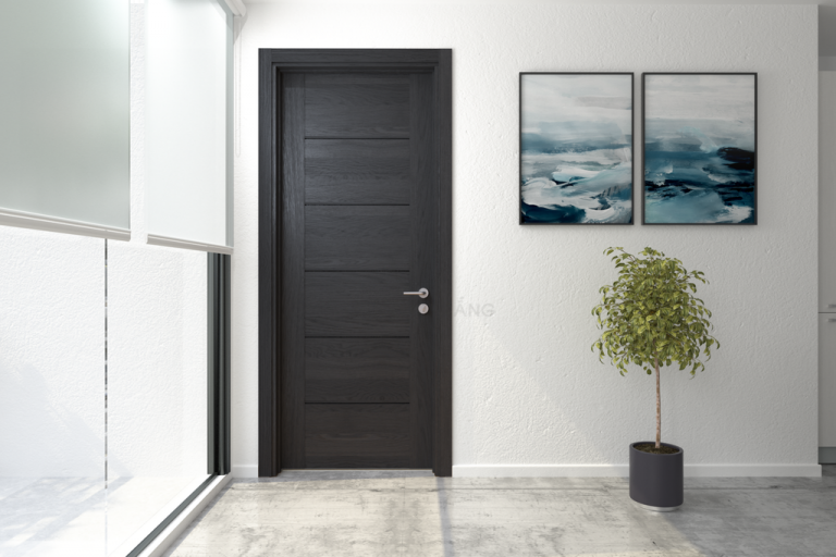 哪個(gè)是正確的選擇：黑色木門還是灰色木門？